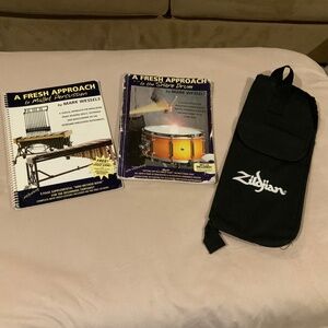 Zildjian Drumstick bag black, Mallet Percussion and Snare Drum for Beginners